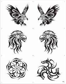WATER BODY TRANSFER TATTOOS ( WT-0018 )